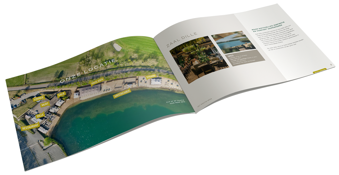 Brochure van Het Houtse Meer